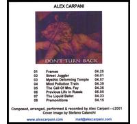 Carpani, Alex - Don't Turn Back