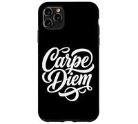 Carpe Diem « Size The Day », Phrase Latine Coque pour iPhone 11 Pro Max