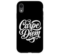 Carpe Diem « Size The Day », Phrase Latine Coque pour iPhone XR