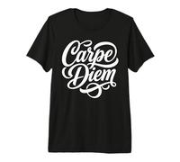 Carpe Diem « Size The Day », Phrase Latine T-Shirt Haut de Gamme