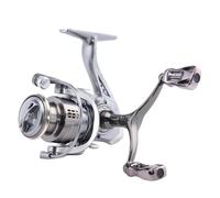 Carpe Moulinet Pêche Double Poignée avec Bobine Profonde Peu pour Carpe Tige Équilibre Tout en Métal Moulinet Spinning(A,1500)