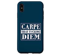 Carpe That F#cking Diem Citation inspirante et motivante Coque pour iPhone XS Max