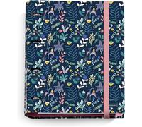 Carpeblock, Lime 4 Anneaux En D Avec Recharge De 100 Feuilles De Grille De 5x5 Mm En 4 Couleurs Différentes Pour Le Tri, Couvertures Rigides, Chemise A4 Avec Fermeture En Caoutchouc