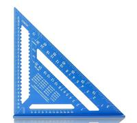 Carpenter Square,12 Inch Rafter Square Wood Working Tools, SAE & Metric Dual Scale Carpenter Measuring Tool