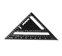 Carpenter Square en aluminium Triangle Règle portable outil de mesure du travail du bois portable