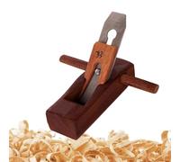 Carpenter Supplies - Rabot à main en bois - Multifonction, précis et confortable - En acajou - Rabot ergonomique pour lisser les surfaces de menuisier