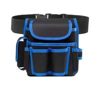 Carpenter Tool Belt - Leather Tool Belt | Waist Storage Work Pouch | Ajustable Oxford Construction Waist Pouch for Work Garden Carpentry Roofing Electrician Plumbing Framing Acccessory
