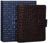 Carpentras Sign Agenda Organiseur "Classic Croc" Format Pocket Brun