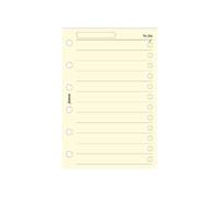 Carpentras Sign Recharge "To Do" Format Pocket Crème