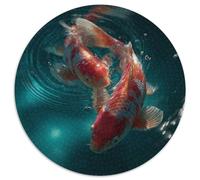 Carpes koï japonaises aux Couleurs Vives 1000pcs (67.5x67.5cm) Puzzle pour Adultes -,Jouet De DIY