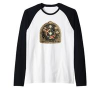 Carpes koï Yin et Yang Chemise Esprit méditation Moine Zen Manche Raglan