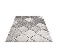 carpet city Tapiso Tapis de Salon Style Skandi chiné Gris 80 x 300 cm