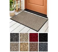 Carpet Diem Prestige Paillasson Interieur Entree 60x80 cm Beige-Noir - Tapis Entree Interieur Absorbant de qualité supérieure, Une Meilleure durabilité et Un Design Plus Attrayant