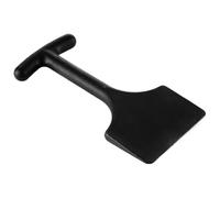 Carpet Stretcher, Hand Held Tool, Stair Scraper, Bolster Chisel Edge, Rug Installation Accessory, Black PP Material, Compact, 7.95x3.46x0.59 inches, for Living Room Bedroom Use