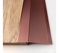 Carpet/Tile Threshold Reducer for Vinyl Flooring,10cm Extra Wide Floor Transition Strip Aluminum, Home Walkers Entry Ramp(Gold 3,Length 1.2m/47 in)