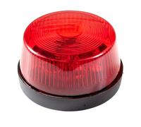 Carpeta Feu d'avertissement avec sirène * Rouge, bleu, orange ou rose * comme décoration pour fête et anniversaire d'enfant | Lumière LED clignotante, 7 x 4 cm, avec piles | Gyrophare Édition :