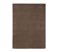 CarpetFine Petit Tapis de Laine Gabbeh Lola Taupe 80x150 cm | Tapis Moderne pour Le Salon et la Chambre à Coucher