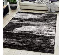 Carpeto Grand Tapis Salon 180x250cm Anthracite Gris Abstrait Doux Élégant | Tapis pour Chambre Salle à Manger Bureau Chauffage au Sol Facile D'entretien Résistant aux Détergents Poils Courts Moderne