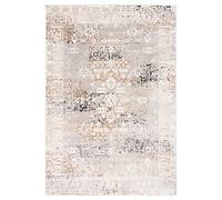 Carpeto Grand Tapis Salon 240x330cm Crème Anthracite Classique Oriental