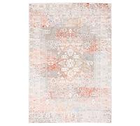 Carpeto Grand Tapis Salon 300x400cm Crème Orange Classique Oriental Doux