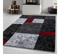 Carpetsale24 Salon Moderne Tapis Rouge 240 x 340 cm Poils Courts, Conception Douce et Moelleuse Pour Chambre, Cuisine, Salle de Sejour