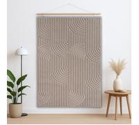 Carpetsale24 Tapis 160x230 cm Beige Design Bohème Bouclé Style Scandinave Moderne pour Salon Coin Canapé Salle à Manger Chambre