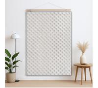 Carpetsale24 Tapis 160x230 cm Crème Design à Carreaux Bouclé Style Scandinave Moderne pour Salon Coin Canapé Salle à Manger Chambre