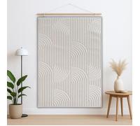 Carpetsale24 Tapis 160x230 cm Crème Design Bohème Bouclé Style Scandinave Moderne pour Salon Coin Canapé Salle à Manger Chambre