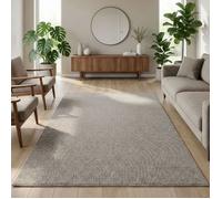 Carpetsale24 Tapis 280x370 cm Gris Uni Bouclé Style Scandinave Moderne Tapis XXL pour Salon Salle à Manger Chambre