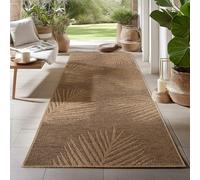 Carpetsale24 Tapis d intérieur et d extérieur Robuste, résistant aux intempéries et Facile à Entretenir, au Look Naturel en Jute, idéal pour Salon, Cuisine, terrasse, Jardin et Balcon, 80x250 cm