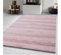 Carpetsale24 Tapis de Salon Moderne 280x370 cm - Rose Uni Poil Court et Moelleux Couleurs Tendance