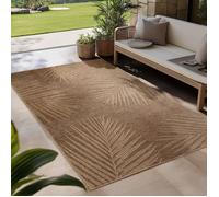 Carpetsale24 Tapis d intérieur et d extérieur Robuste, résistant aux intempéries et Facile à Entretenir, au Look Naturel en Jute, idéal pour Salon, Cuisine, terrasse, Jardin et Balcon, 280x370 cm