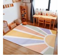 Carpetsale24 Tapis pour Enfants avec Motif Soleil, Tapis Unisexe pour la Chambre à Coucher, Tapis coloré 140 x 200 cm