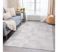 Carpetsale24 Tapis Intérieur & Extérieur Résistant aux Intempéries 240 x 340 cm Nature-1 - Tapis de Balcon, Aspect Sisal et Jute Design scandinave - Tapis Cuisine, Lavable Camping Jardin Patio