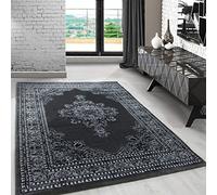 Carpetsale24 Tapis Salon Tapis Chambre Gris-2 300 x 400 cm - Tapis à Poils Courts, Tapis de Style Oriental, Conception Orientale, Doux et Moelleux, Ornament - Tapis Cuisine Moquette Salle de Sejour