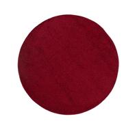 Carpetsale24 Tapis Salon Uni Rouge Moderne Tapis pour Chambre d'enfant, Chambre à Coucher, Bureau, Couloir et Cuisine Tapis 200 cm Rond