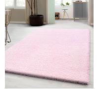Carpetsale24 tapis Salon Moderne Chambre Adulte Rose-1 100 x 200 cm - Shaggy Poil Long Salle de Séjour Unicolore Doux et Moelleux - Tapis Cuisine Moquette Coureur