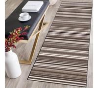 Carpette pour Couloir et Salon 66 x 200 cm Antidérapant, Couleur Unie, Élégant, Lavable, Doux, Absorbant Tapis Cuisine, Tapis Salon pour Cuisine, Couloir, Passage, Entrée, C