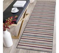 Carpette pour Couloir et Salon 66 x 220 cm Antidérapant, Couleur Unie, Élégant, Lavable, Doux, Absorbant Tapis Cuisine, Tapis Salon pour Cuisine, Couloir, Passage, Entrée, B
