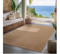 Carpettex Tapis Extérieur 280x370 cm Scandi Résistant Aspect Naturel