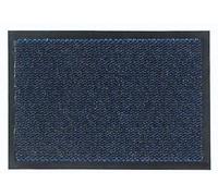 Carpido Paillasson Bleu mélangé 60 x 90 cm chiné pour l'intérieur - Tapis d'entrée Classique à séchage Rapide - Tapis antidérapant - Tapis de Porte Durable