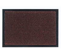 Carpido Paillasson Rouge mélangé 60 x 90 cm chiné pour l'intérieur - Tapis d'entrée Classique à séchage Rapide - Tapis antidérapant - Tapis de Porte Durable