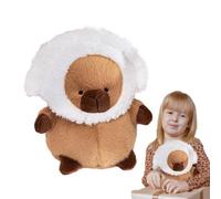 Carpincho en peluche, Carpincho en peluche | Carpincho en peluche de 8,66 pouces | Jouet d'oreiller en peluche animaux de dessin animé, poupée en peluche, décoration de chambre mu