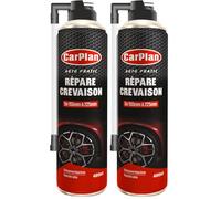 Carplan Auto Pratic Dépanne Crevaison, 400 ML, Black (Lot de 2)