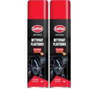 Carplan Auto Pratic Nettoyant Plastiques Agrumes, 400 ML, Black (Lot de 2)