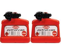 CarPlan Bidon d'essence au Plomb - Rouge, 5 L (Lot de 2)