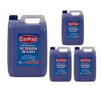 CarPlan, Lave-glace toutes saisons, 5 L (paquet de 4)