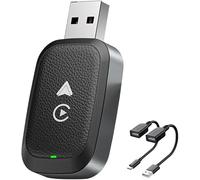 Carplay Adaptateur sans Fil pour Citroen C4 Cactus 2014 2015-2019 2020 Compact, Plug and Play Dongle Convertir Le Filaire en sans Fil 2 en 1 Convertisseur CarPlay,B