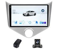 CarPlay Android Auto Autoradio pour Chery Fulwin 2 Very A13 2013-2016, avec 9 Pouces sans Fil Bluetooth/Navigation GPS/Processeur DSP/Contrôle du Volant 5GWIFI + Caméra de Recul(C20Plus)