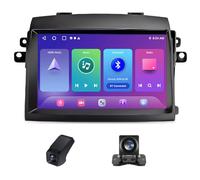 Carplay & Android Auto Autoradio pour Toyota Sienna 2 II XL20 2003-2010, 9 Pouces HD écran Tactile Bluetooth/FM/AM/Radio RDS/4GLTE WiFi/SWC/Navigation GPS DSP+AHD Caméra de recul(M95S)